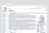 Access: Wikipedia and the color of information