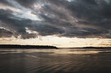 Sunset over Puget Sound, Washington