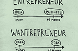 6 Major Differences Between Entrepreneurs and Wanterpreneurs: Which One Are You?