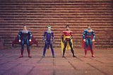 Superheroes as Peer Relationship Models