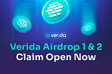 Verida Airdrop 1 & 2 Claim Open Now