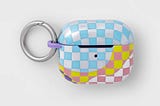 Colorful AirPods Case with Carabiner Clip | Image
