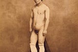 Formal Analysis on figure 93 Felix Nadar, Hermaphrodite, 1860