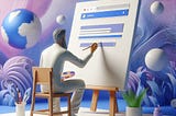 Design Portfolio Website ohne Job