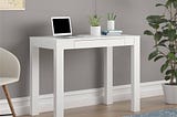 Modern Parsons Desk for Home Office or Living Room | Image
