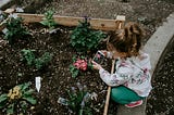 Watering your own garden. Breathing life into your own existence.