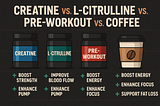 The Ultimate Pre-Workout Guide: Creatine vs L-Citrulline vs Pre-Workout vs Coffee vs BCAA