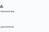 AAVE Documentation