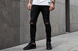 Black-Distressed-Skinny-Jeans-1