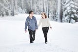 The Snow Is Falling Heavy And Soft