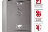 cannon-81-long-gun-10-handgun-e-lock-75-min-fire-rating-gun-safe-gray-1