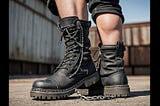 Combat-Boots-With-Chains-1