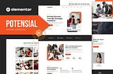 Potensial — Business Consulting Elementor Template Kit