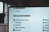 screen showing a list of files under the heading “documentation”