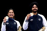 Manu Bhaker and Sarabjot Singh’s Bronze Triumph: A Testament to Teamwork and Perseverance