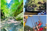 Take a scenic boat road to see the Wisconsin Dells and brave the tidal wave at Mount Olympus Water…