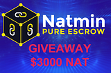 Natmin ICO is Giving Away $3000 Bonus NAT Tokens