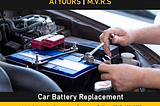 Mobile Vehicle Repair Services: Car Battery Replacement Brighton