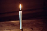 The Candle That Dispels The Darkness From The Path
