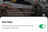 Moving Slow to Move Fast: Real-time Chat Rate Limiting