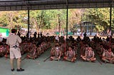 Students Seated for Camp Day