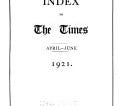 Official Index to the Times | Cover Image