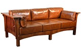 crafters-and-weavers-arts-and-crafts-leather-sofa-in-brown-russet-1