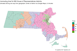 The cost of commuting to a State House