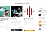 Introducing podgraph.io: Search Inside Your Favorite Podcasts
