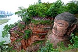 Buddha that calmed the turbulent river