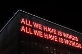 Is One Word All You Need?