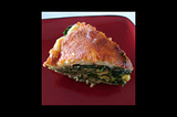 Simple Spinach Egg Bake With Cheddar Cheese