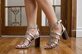 Silver-Strappy-Block-Heels-1