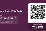 Quiz Code: Join Quizzes at Lightning Speed!