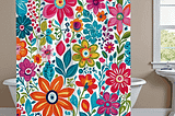 Floral-Shower-Curtain-1