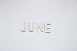Happy June!