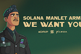 Solana Manlet Army: We Want YOU 🫵