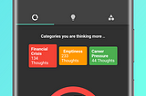 How can I get rid of overthinking with the help of DoctThink App ?