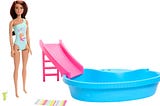 Splash into Summer with Barbie Pool Playset and Doll | Image