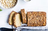 Banana and macadamia nut bread