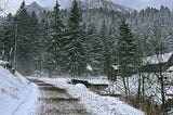 Driving on Frozen Roads