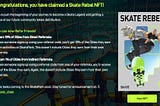 Skate Chain Free Airdrop Mint Your Free NFT