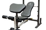 Marcy Folding Weight Bench for Compact Home Workouts | Image
