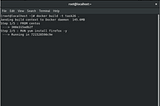 Running GUI Application inside Docker Container