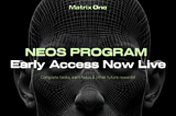 Matrix One Announces Its Revamped and Unified Neos Points Program