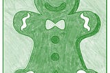 How to Draw a Gingerbread Man step by step