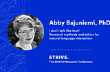 #UXRConf Preview: Meet Abby Bajuniemi