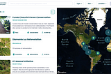 This is the Interface to Scale Climate Finance: OFP Ecosystem Explorer
