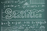 Statistics with bargraphs, pie charts and equations to show importance in data science learning