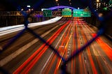 Time-lapse of Texas highway.